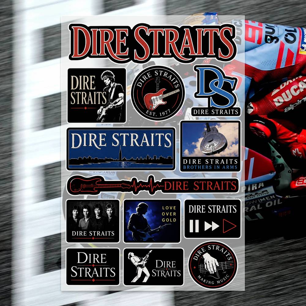 Laptop Accessories Wallpaper - D-Dire Straits 스티커 모토 스티커 자동차