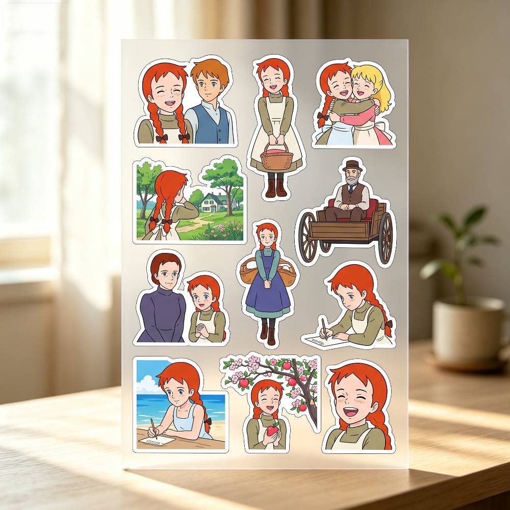 Laptop Accessories Wallpaper - 1pc A-Anne Of Green Gables 스티커