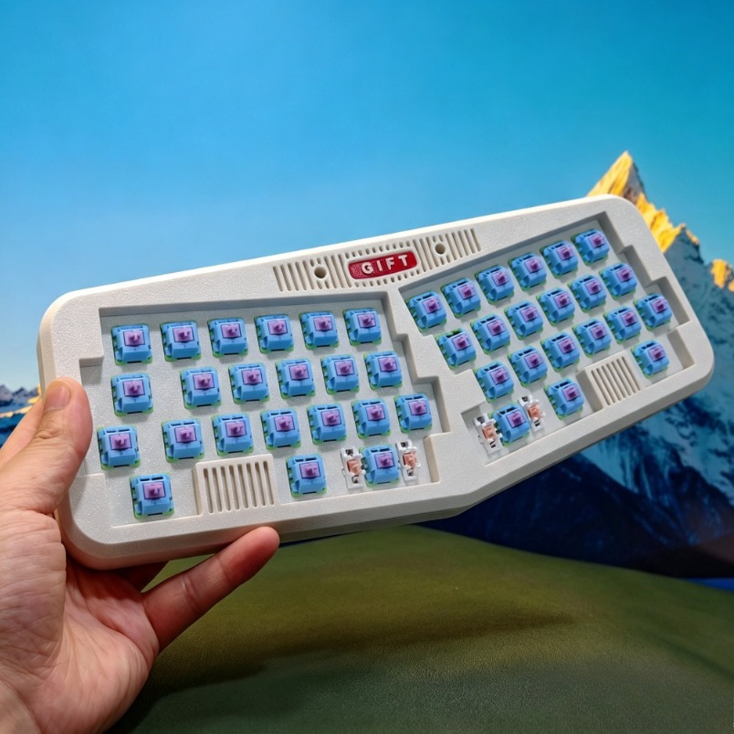 40% 레이아웃 앨리스 유선 키보드 키트, 맞춤형 싱글 - Laptop Accessories 3D Print 리뷰 및 가격