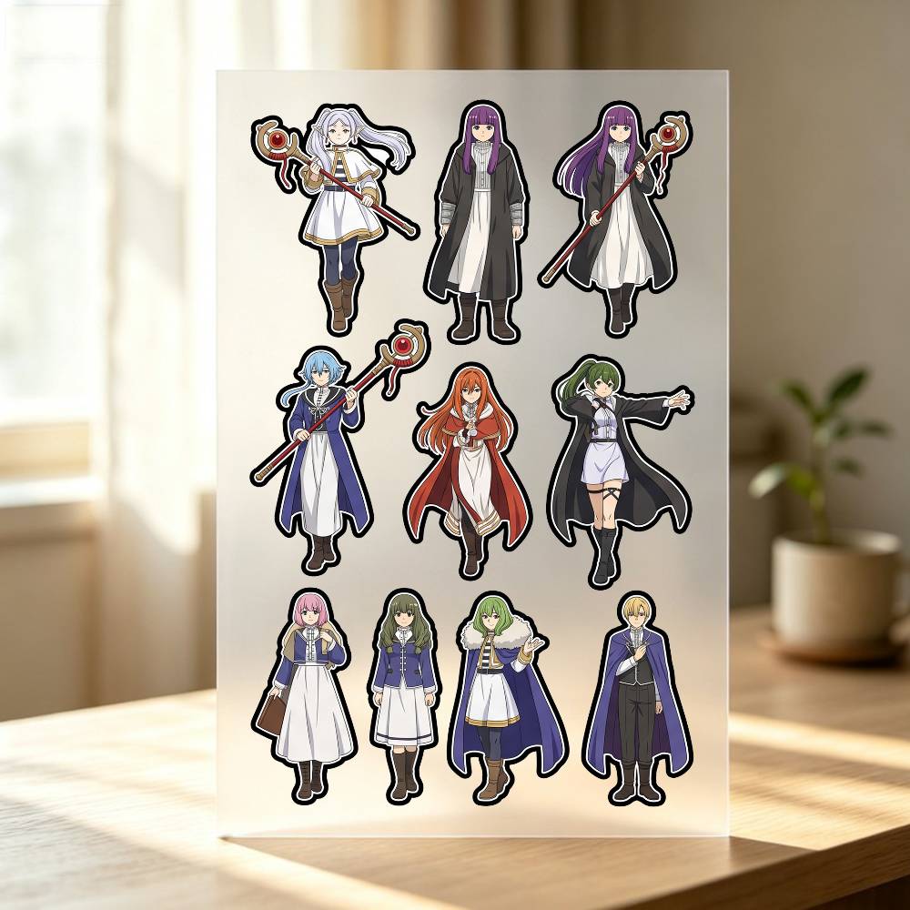 1pc F-rieren 스티커 자동차 바디 범퍼 창문  - Laptop Accessories Wallpaper 리뷰 및 가격