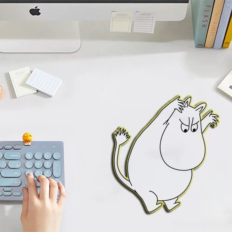 귀여운 하마 무민 만화 규조토 머그머트 퍼스널리티 마우 - Laptop Accessories Kit 리뷰 및 가격