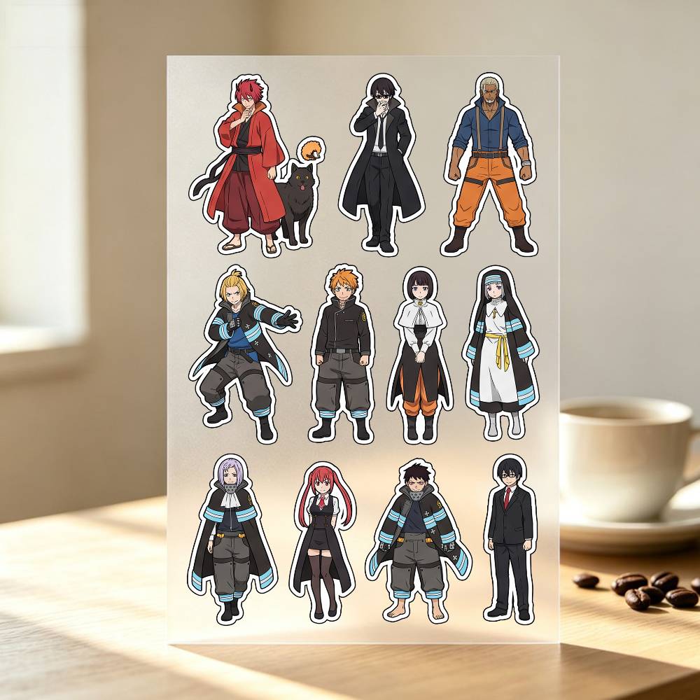 1pc Fire F-orce 스티커 자동차 바디 범퍼  - Laptop Accessories Wallpaper 리뷰 및 가격