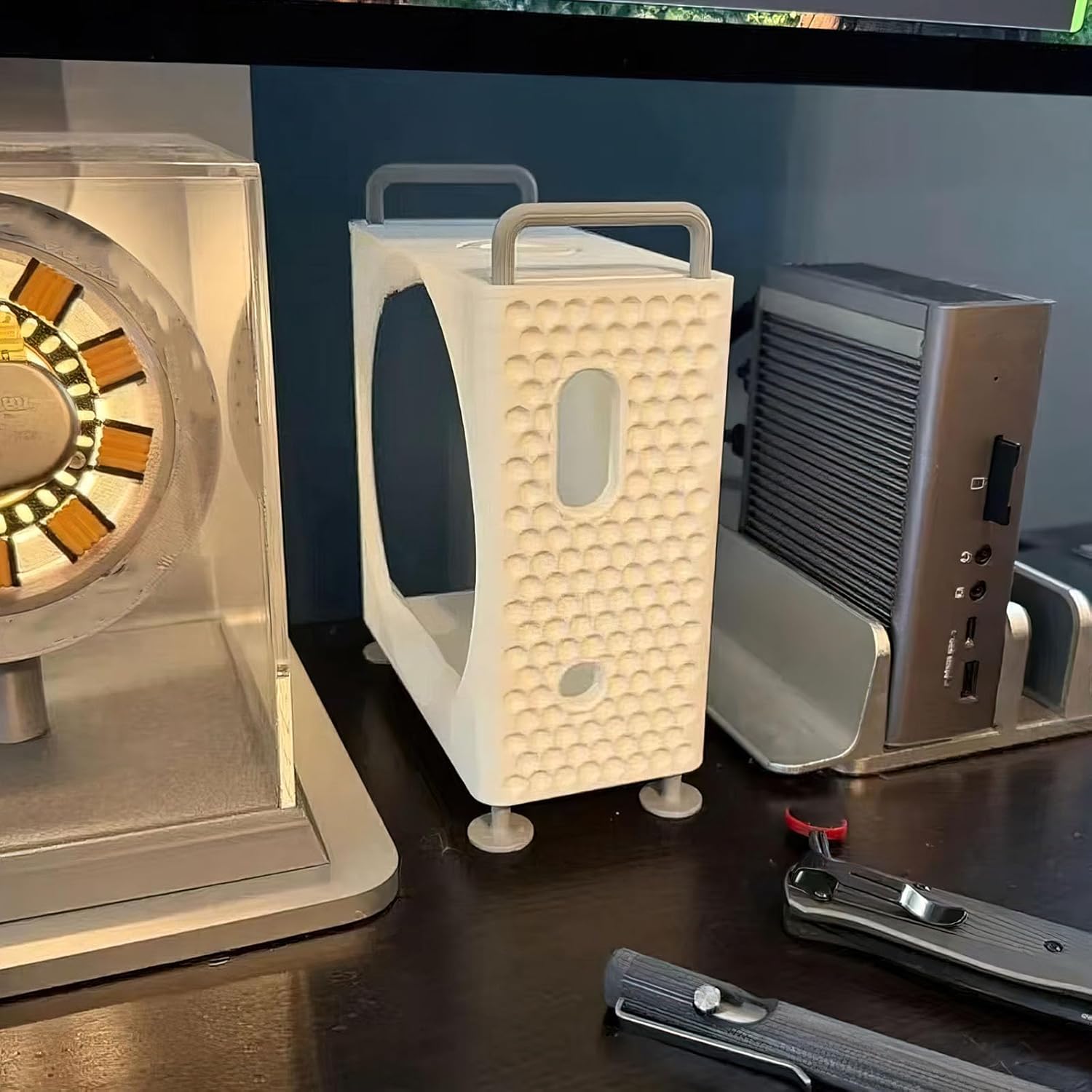 2024 Mac Mini M4 용 수직 스탠드 컴퓨터  - Laptop Accessories 3D Print 리뷰 및 가격