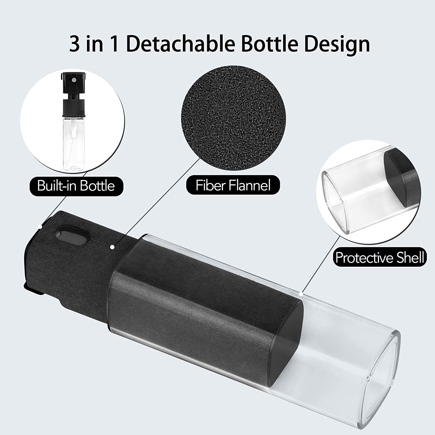 2-in-1 휴대폰 스크린 스프레이 병 컴퓨터 스크린  - Laptop Accessories Kit 리뷰 및 가격