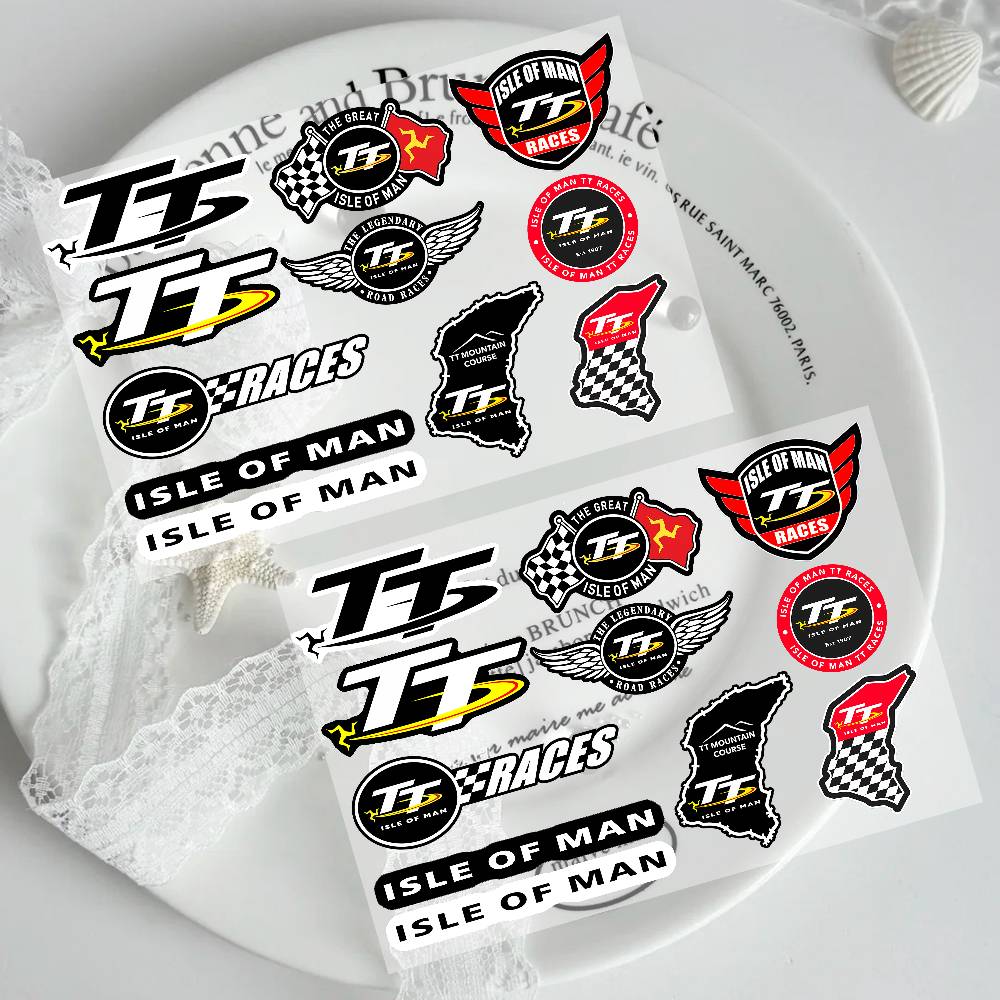 오토바이 I-Isles Of Man TT 모토 스티커  - Laptop Accessories Wallpaper 리뷰 및 가격
