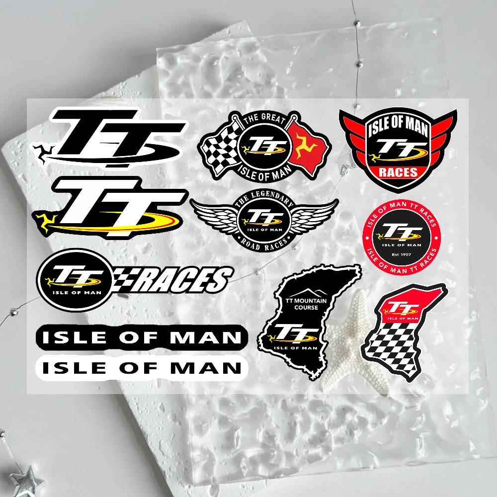 오토바이 I-Isles Of Man TT 모토 스티커  - Laptop Accessories Wallpaper 리뷰 및 가격