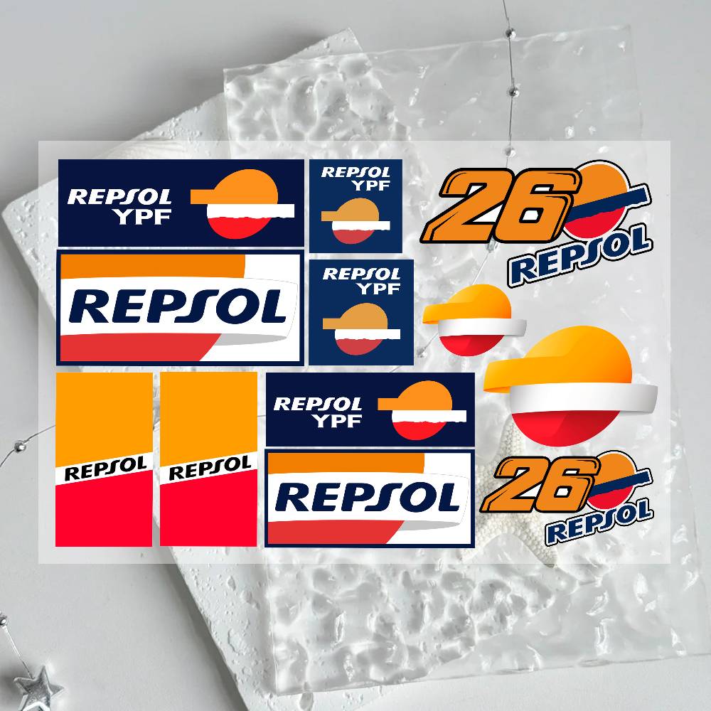 R-Repsol 스티커 모토 스티커 자동차 바디 범퍼  - Laptop Accessories Wallpaper 리뷰 및 가격