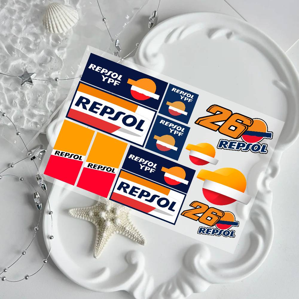R-Repsol 스티커 모토 스티커 자동차 바디 범퍼  - Laptop Accessories Wallpaper 리뷰 및 가격