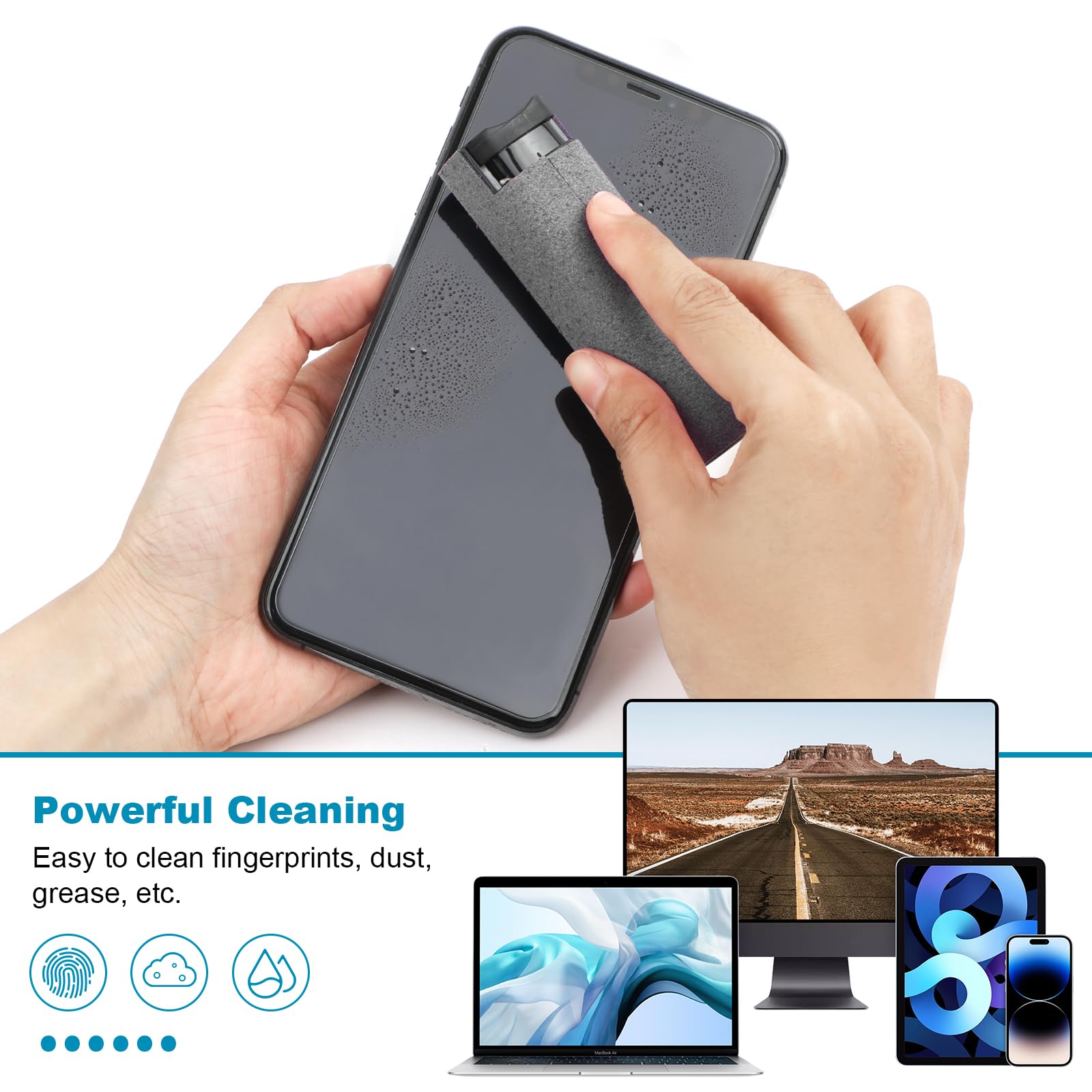 2-in-1 휴대 전화 화면 스프레이 병 마이크로 화이 - Laptop Accessories Kit 리뷰 및 가격