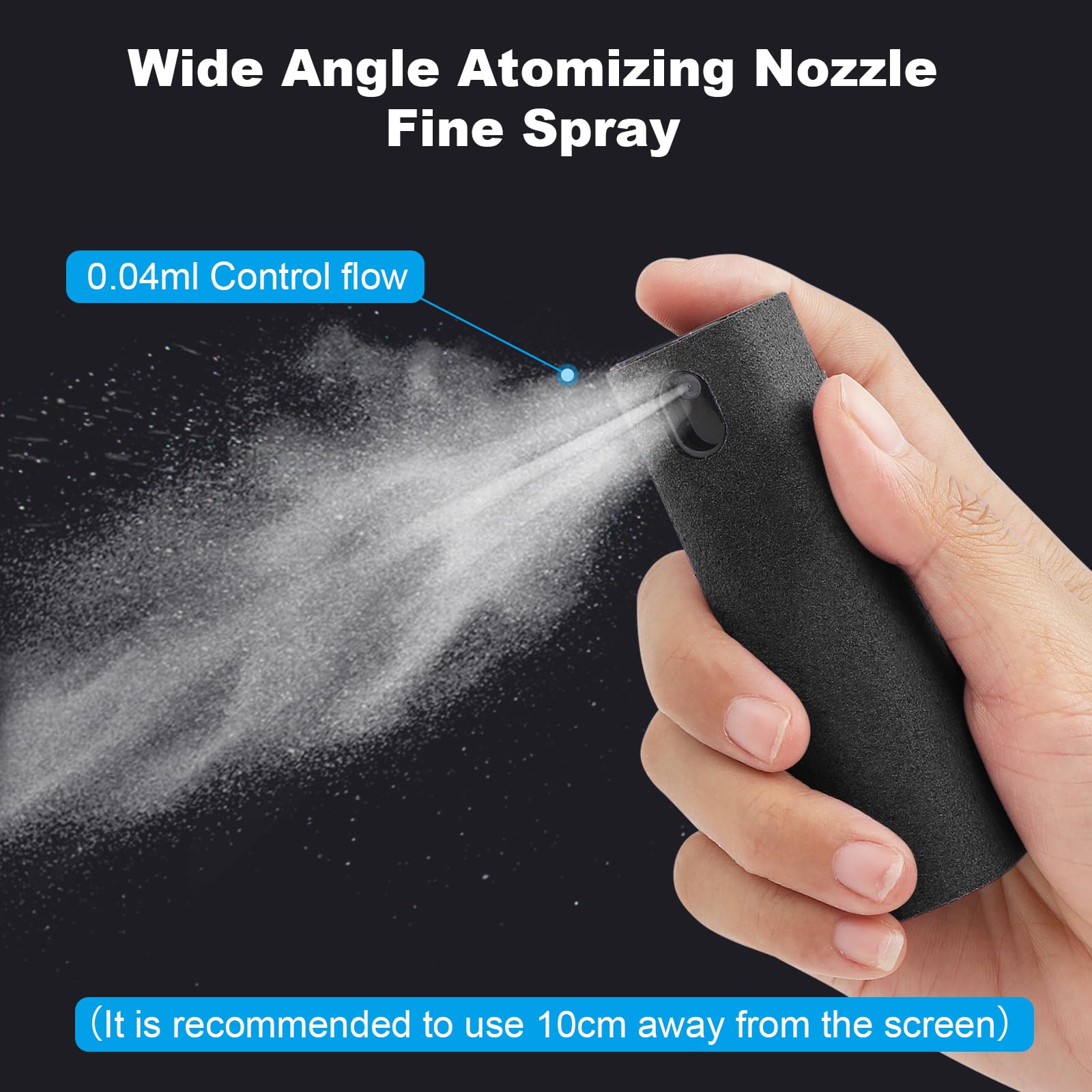 2-in-1 휴대 전화 화면 스프레이 병 마이크로 화이 - Laptop Accessories Kit 리뷰 및 가격