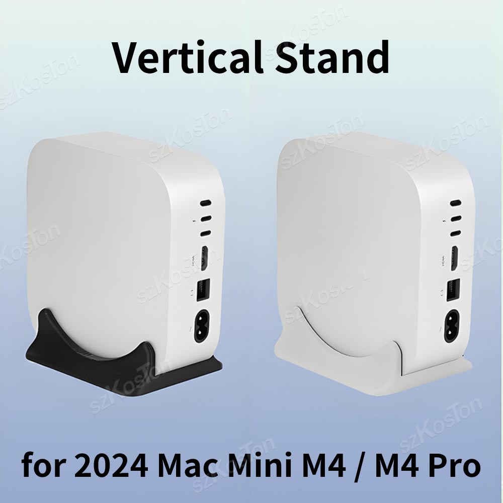 2024 Mac Mini M4 데스크탑 컴퓨터 용 수직 - Laptop Accessories 3D Print 리뷰 및 가격