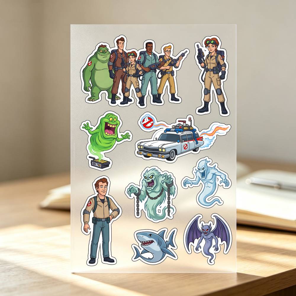 1pc E-xtreme G-hostbusters 스티커 - Laptop Accessories Wallpaper 리뷰 및 가격