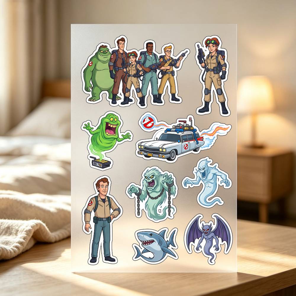 1pc E-xtreme G-hostbusters 스티커 - Laptop Accessories Wallpaper 리뷰 및 가격