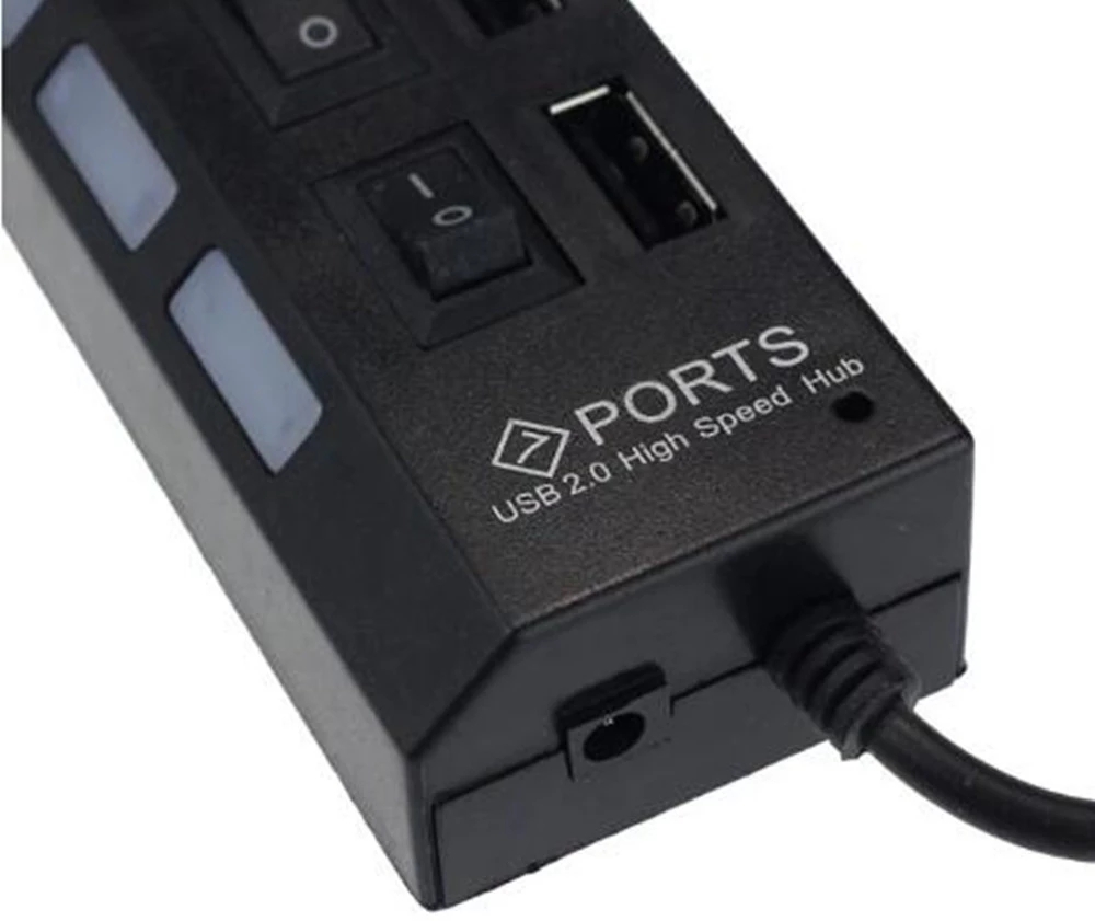 노트북 컴퓨터 액세서리용 7 포트 USB 2.0 허브  - Laptop Accessories And Parts 리뷰 및 가격