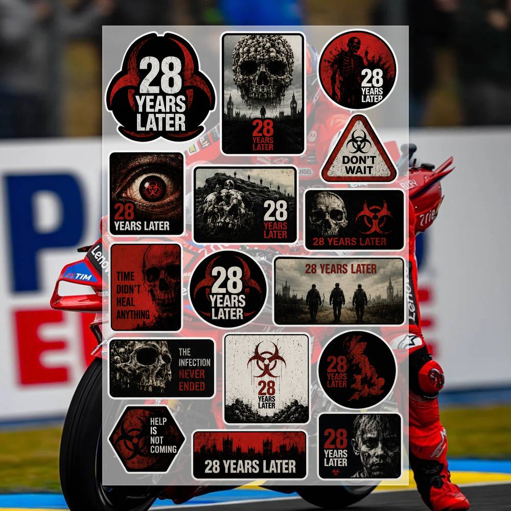 28 Y-ears L-ater 스티커 모토 스티커 자동 - Laptop Accessories Wallpaper 리뷰 및 가격