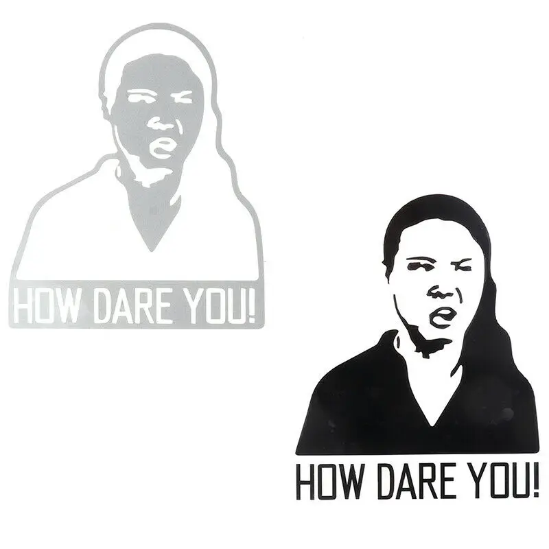 자동차 스티커 감히! Greta Thunberg 비닐  - Laptop Accessories Wallpaper 리뷰 및 가격
