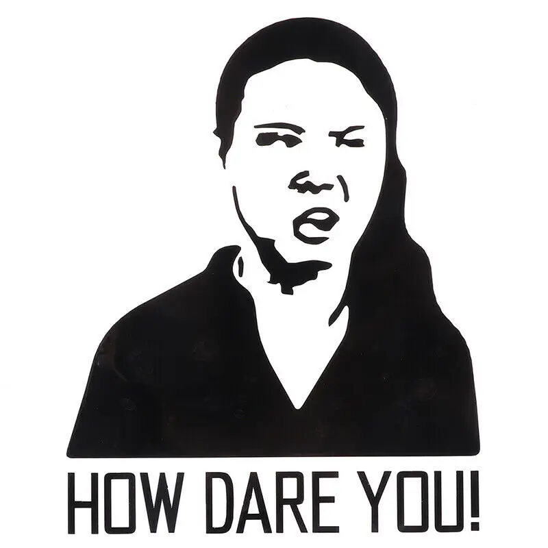 자동차 스티커 감히! Greta Thunberg 비닐  - Laptop Accessories Wallpaper 리뷰 및 가격